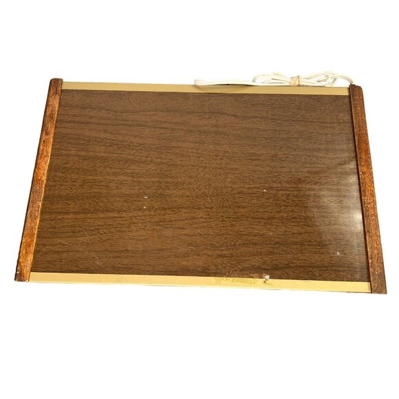 Vintage Warm-O-Tray Food Warmer Model #60 Atlantic Precision Works 17x11 WORKS - Picture 1 of 11